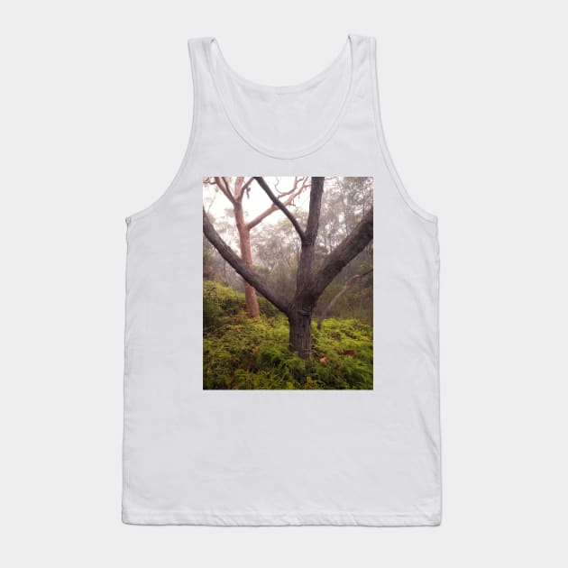 Trees in Mist Tank Top by Geoff79